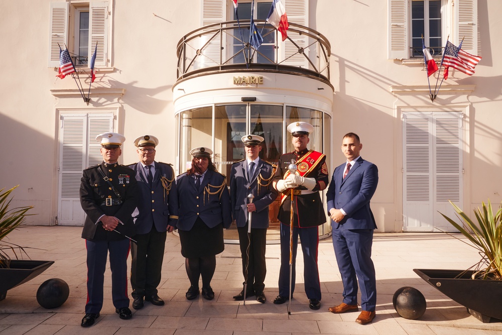 2nd MAW Band Commemorates 80th Anniversary of the Liberation of France