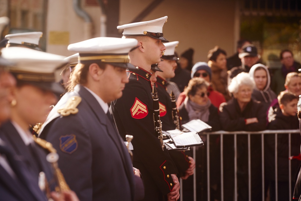 2nd MAW Band Commemorates 80th Anniversary of the Liberation of France