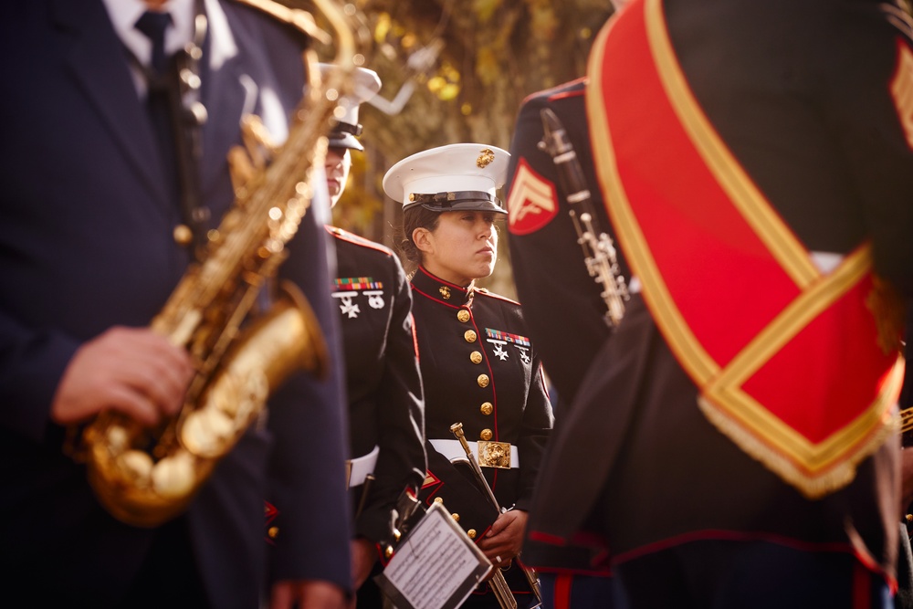 2nd MAW Band Commemorates 80th Anniversary of the Liberation of France