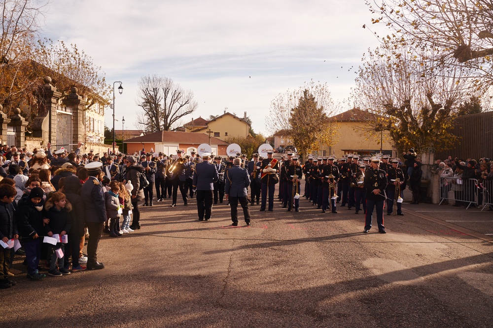 2nd MAW Band Commemorates 80th Anniversary of the Liberation of France