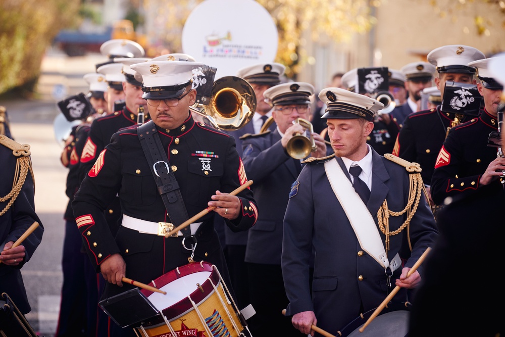 2nd MAW Band Commemorates 80th Anniversary of the Liberation of France