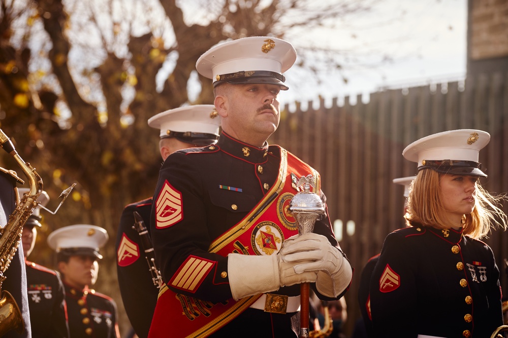 2nd MAW Band Commemorates 80th Anniversary of the Liberation of France