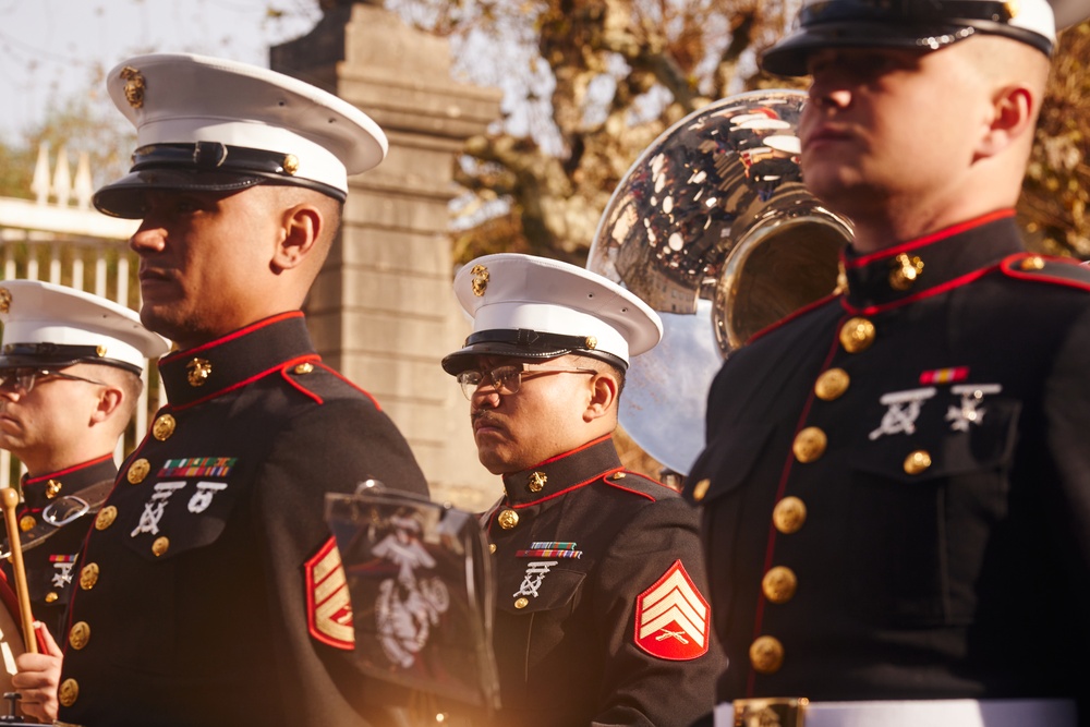 2nd MAW Band Commemorates 80th Anniversary of the Liberation of France