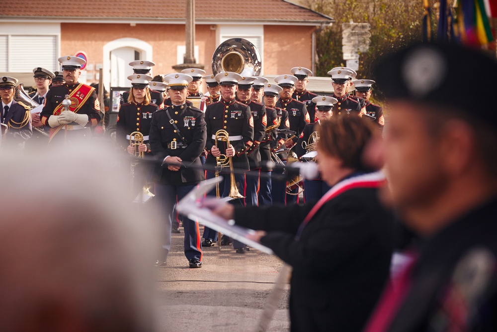 2nd MAW Band Commemorates 80th Anniversary of the Liberation of France