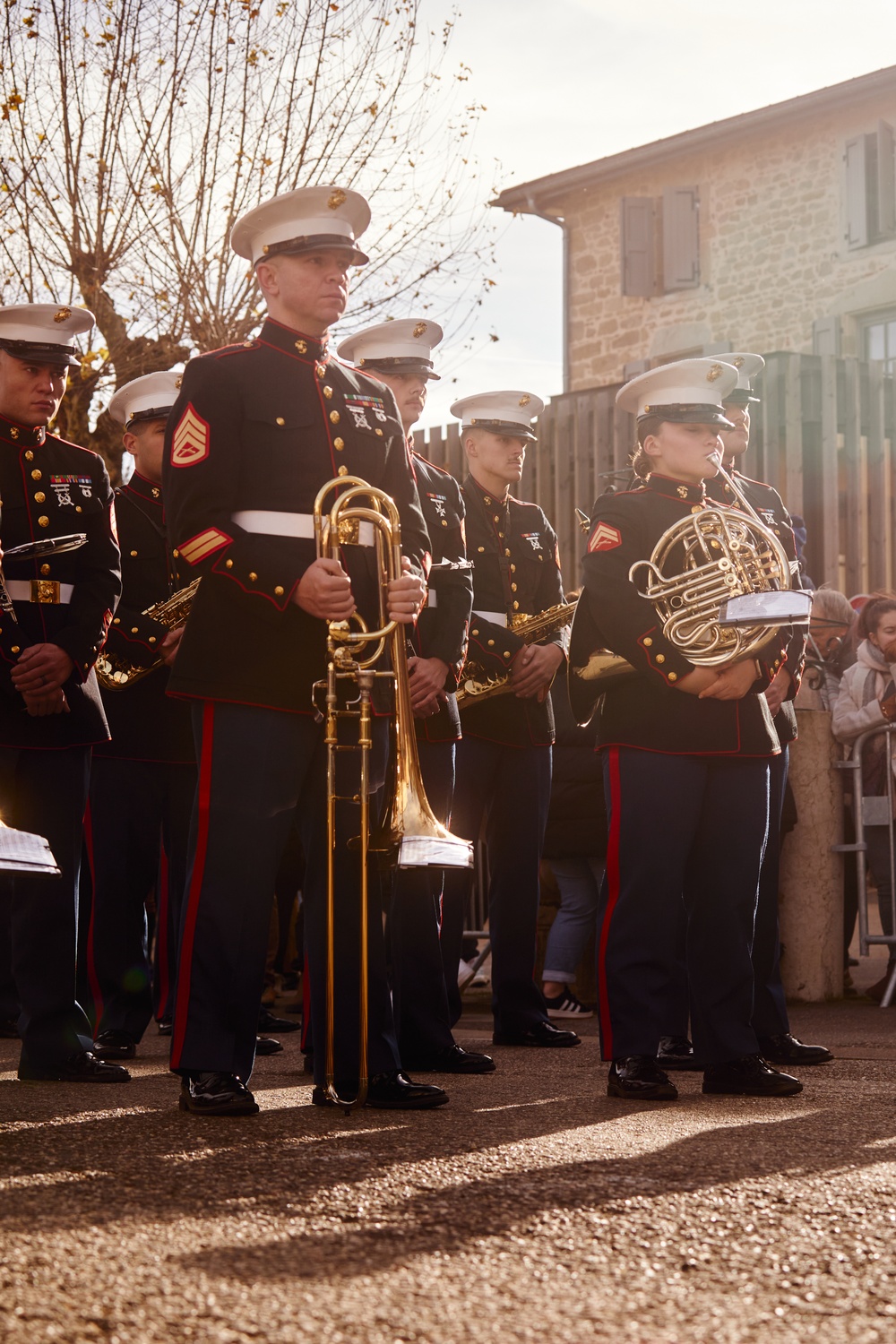 2nd MAW Band Commemorates 80th Anniversary of the Liberation of France