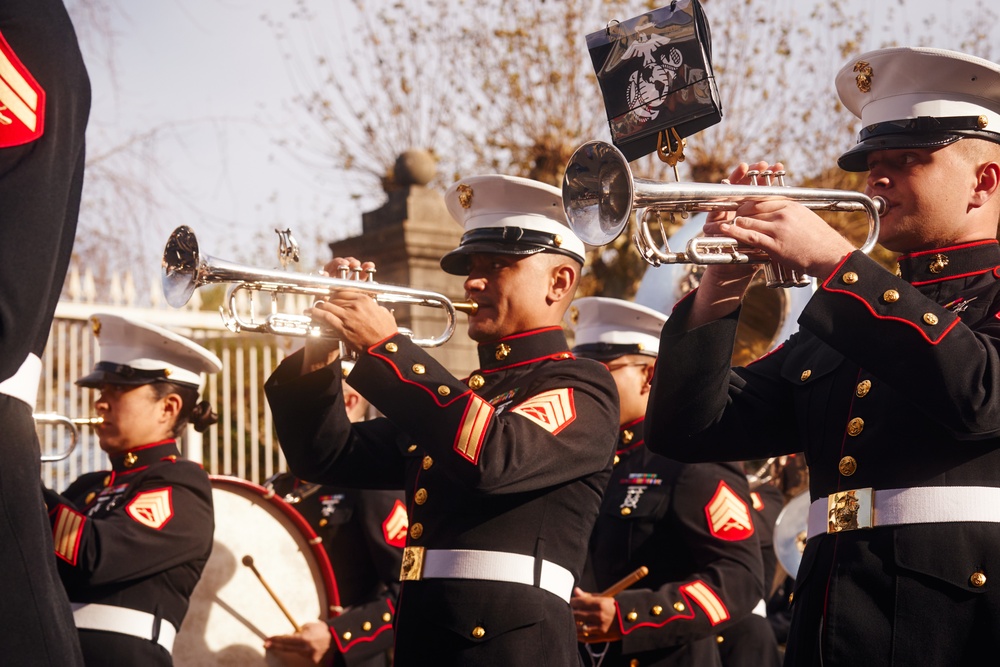 2nd MAW Band Commemorates 80th Anniversary of the Liberation of France