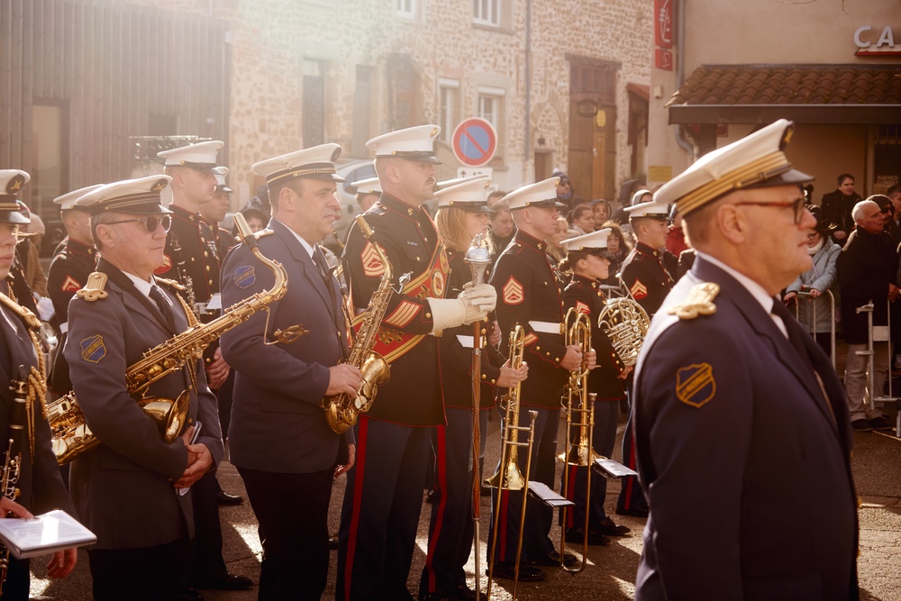 2nd MAW Band Commemorates 80th Anniversary of the Liberation of France