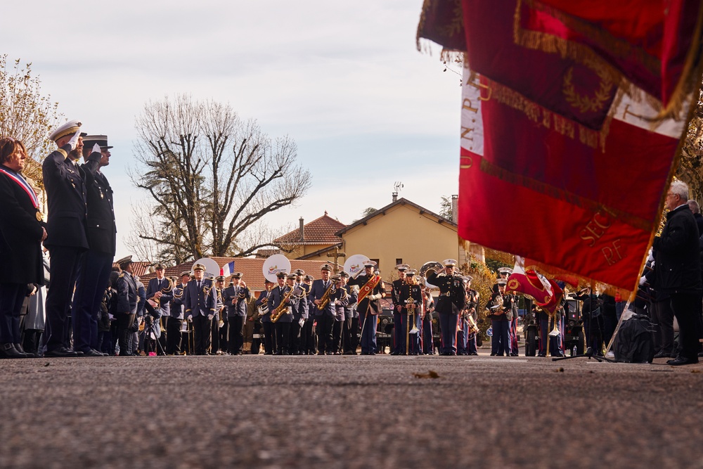 2nd MAW Band Commemorates 80th Anniversary of the Liberation of France