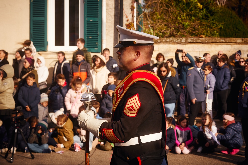 2nd MAW Band Commemorates 80th Anniversary of the Liberation of France