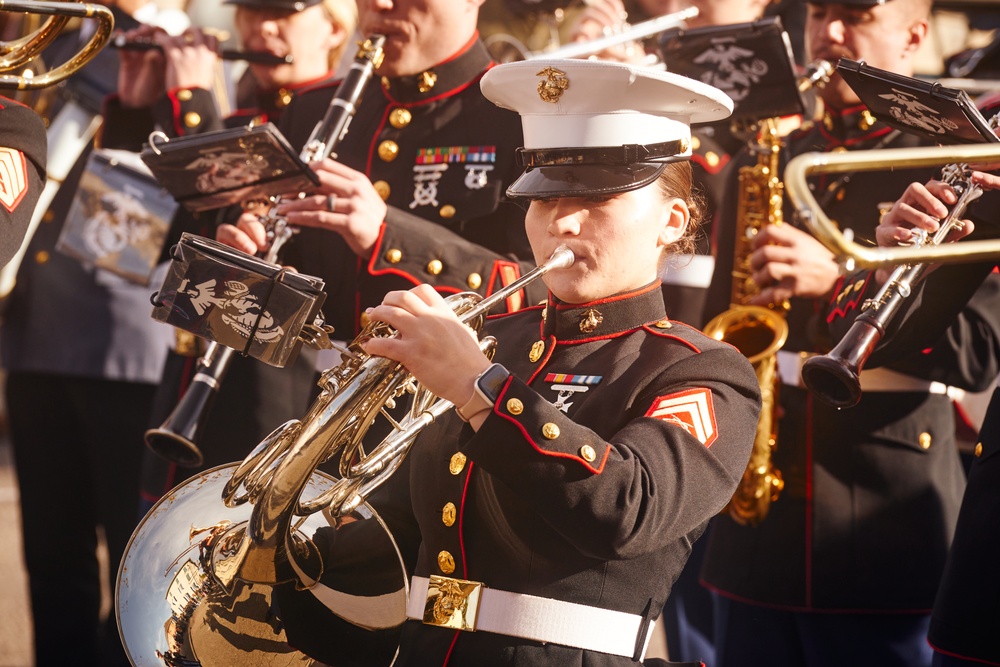 2nd MAW Band Commemorates 80th Anniversary of the Liberation of France