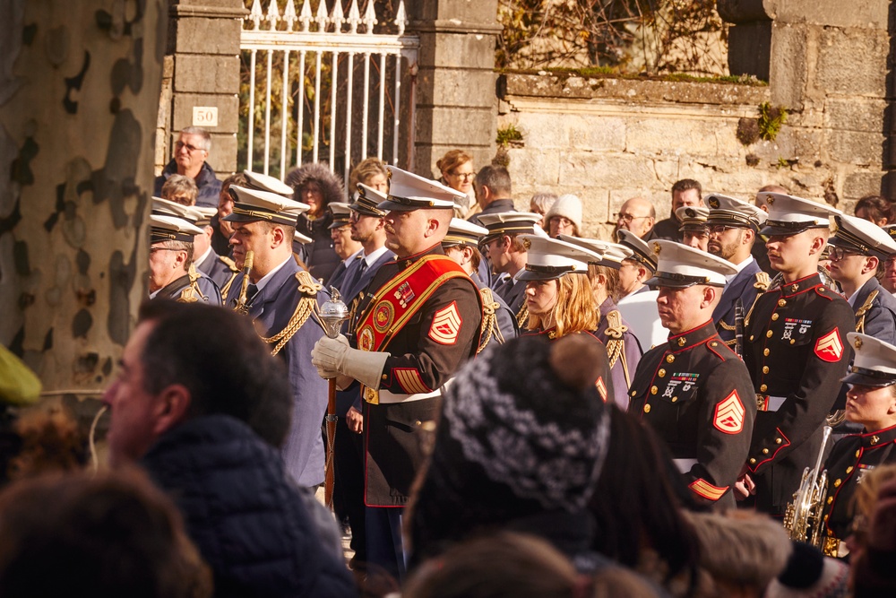 2nd MAW Band Commemorates 80th Anniversary of the Liberation of France