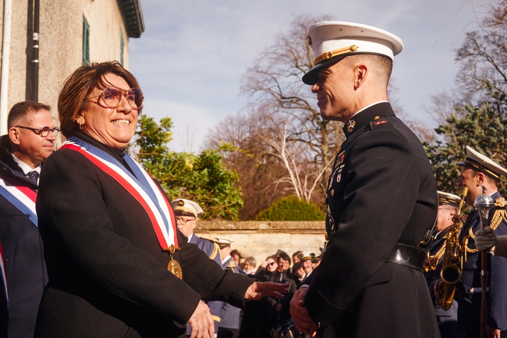 2nd MAW Band Commemorates 80th Anniversary of the Liberation of France