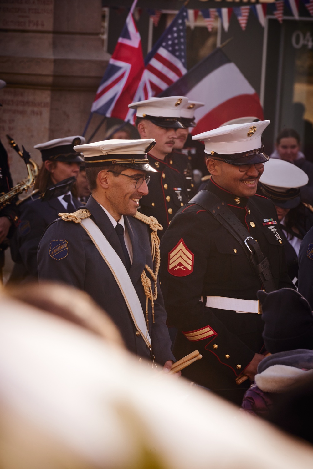 2nd MAW Band Commemorates 80th Anniversary of the Liberation of France