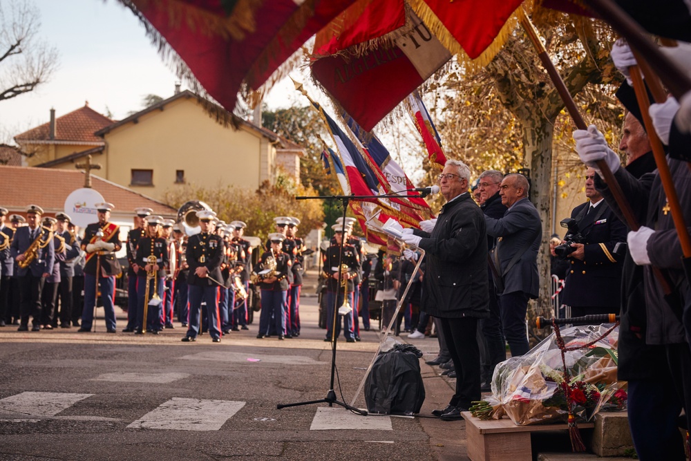 2nd MAW Band Commemorates 80th Anniversary of the Liberation of France