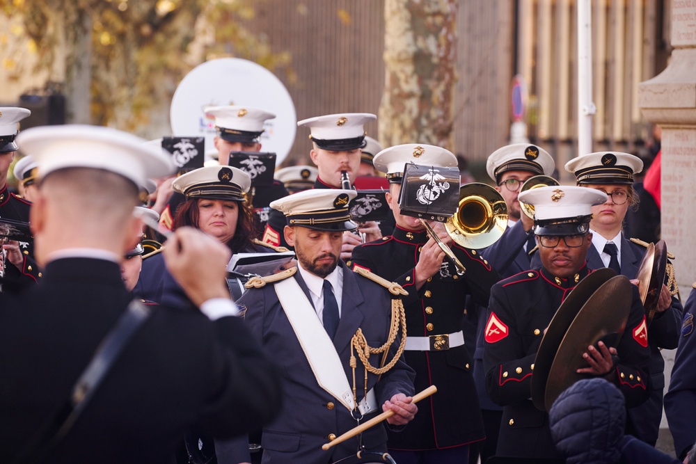 2nd MAW Band Commemorates 80th Anniversary of the Liberation of France