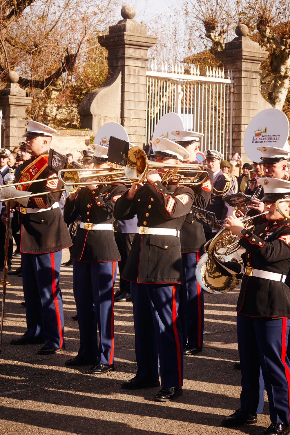 2nd MAW Band Commemorates 80th Anniversary of the Liberation of France