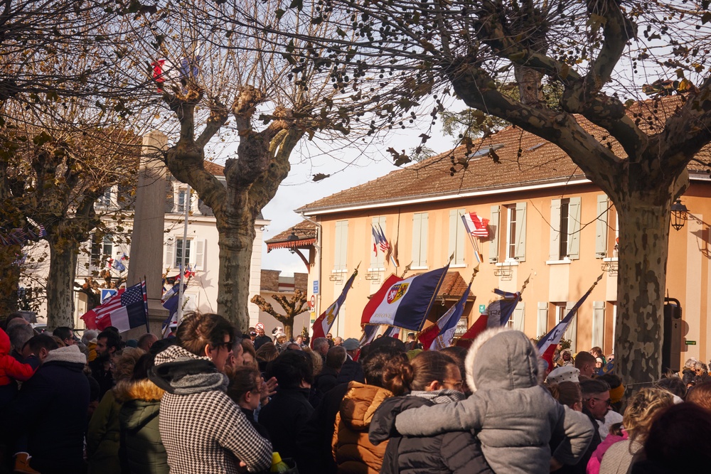 2nd MAW Band Commemorates 80th Anniversary of the Liberation of France