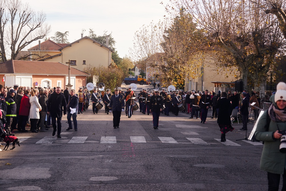 2nd MAW Band Commemorates 80th Anniversary of the Liberation of France