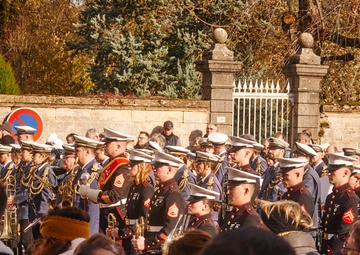 2nd MAW Band Commemorates 80th Anniversary of the Liberation of France