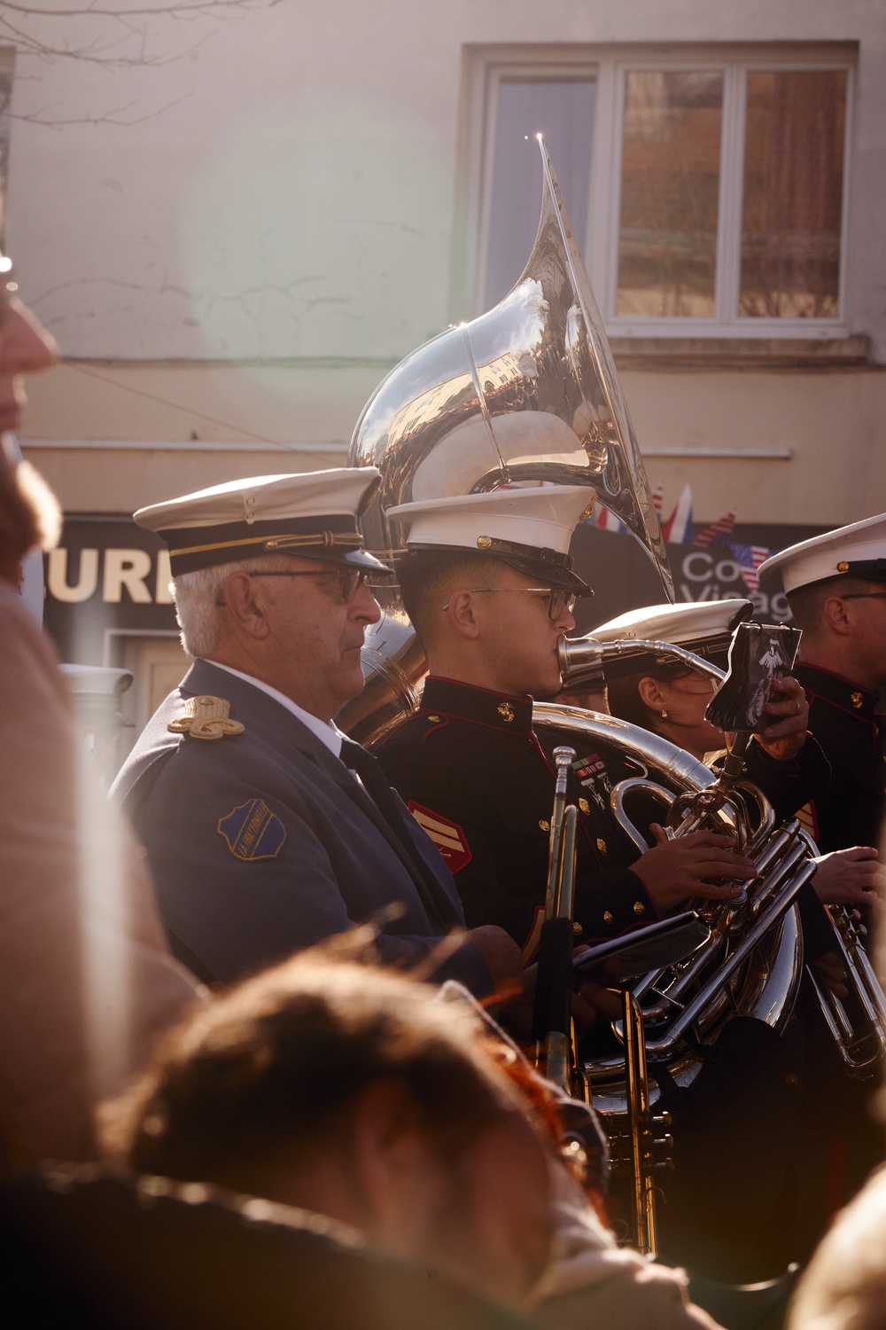 2nd MAW Band Commemorates 80th Anniversary of the Liberation of France