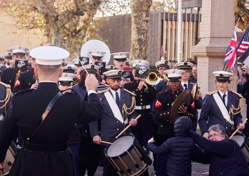 2nd MAW Band Commemorates 80th Anniversary of the Liberation of France