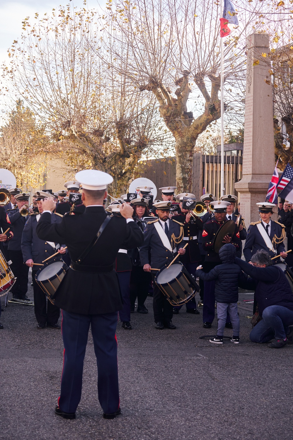 2nd MAW Band Commemorates 80th Anniversary of the Liberation of France