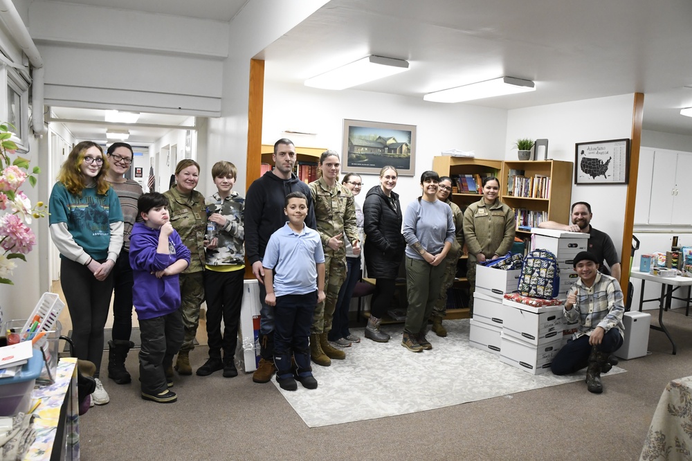 168th Wing Airmen Wrap Presents for Operation Santa Claus