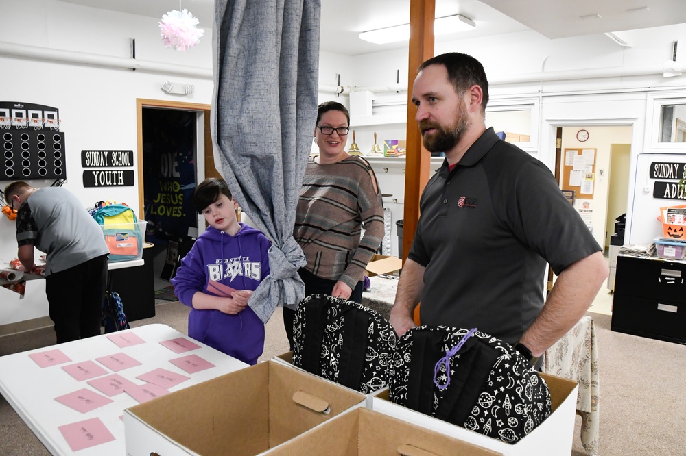 168th Wing Airmen Wrap Presents for Operation Santa Claus