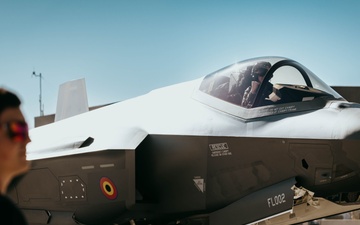 The first Belgian F-35A arrives at Luke AFB