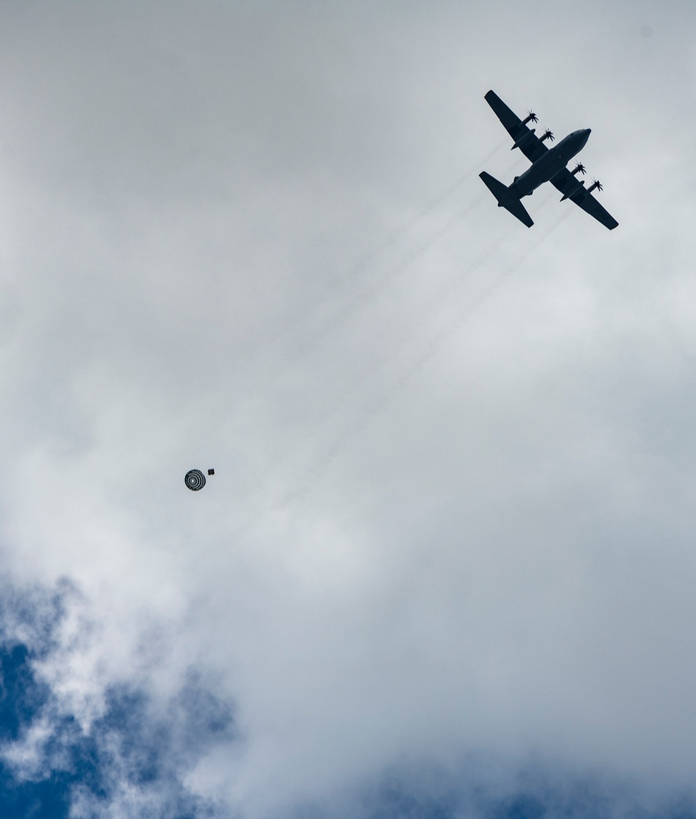 934th Airlift Wing C-130 Air Drops