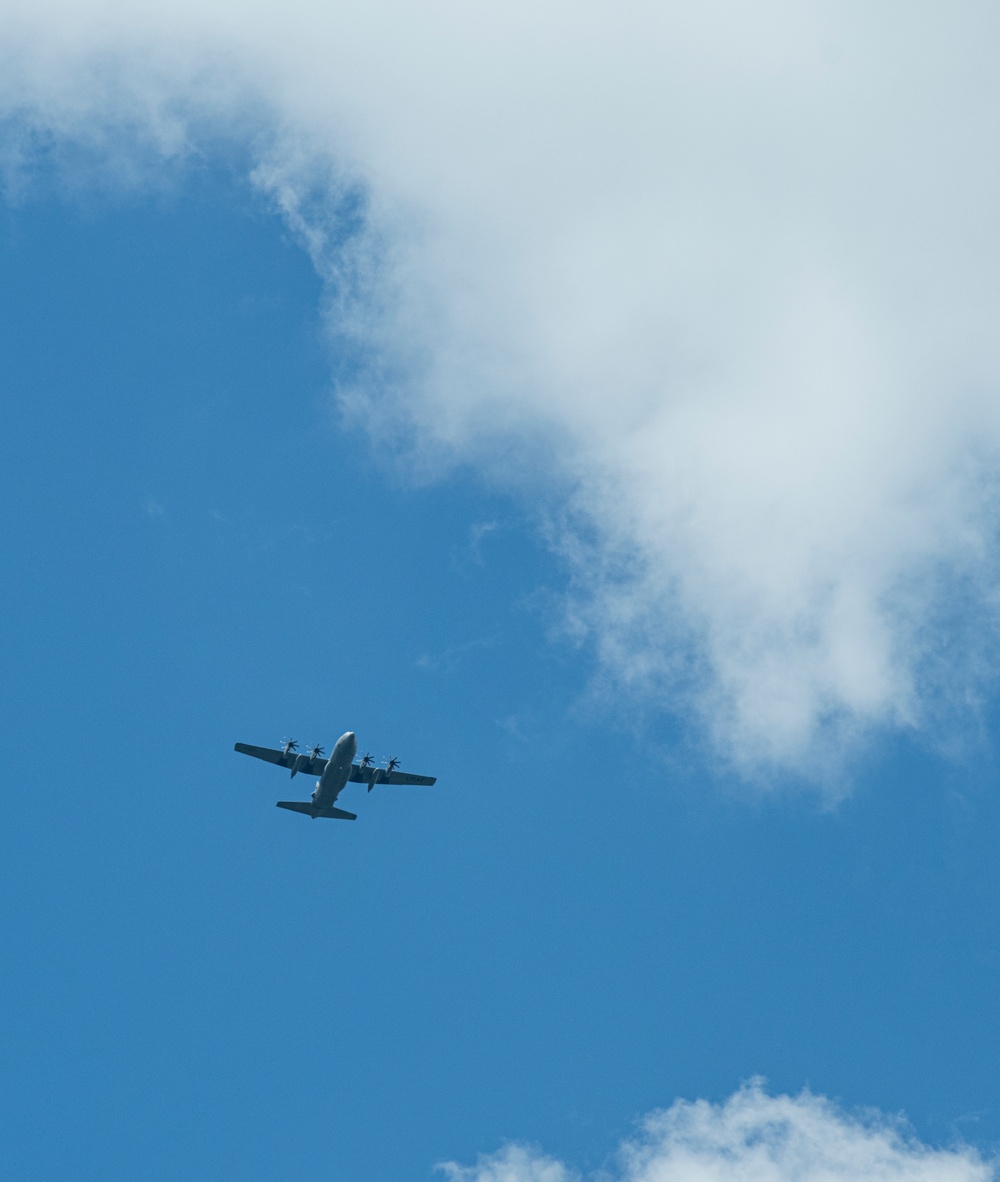 934th Airlift Wing C-130 Air Drops