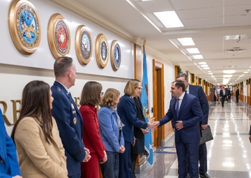 Secretary Austin hosts Armenia Defense Minister Suren Papikyan