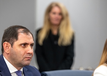 Secretary Austin hosts Armenia Defense Minister Suren Papikyan