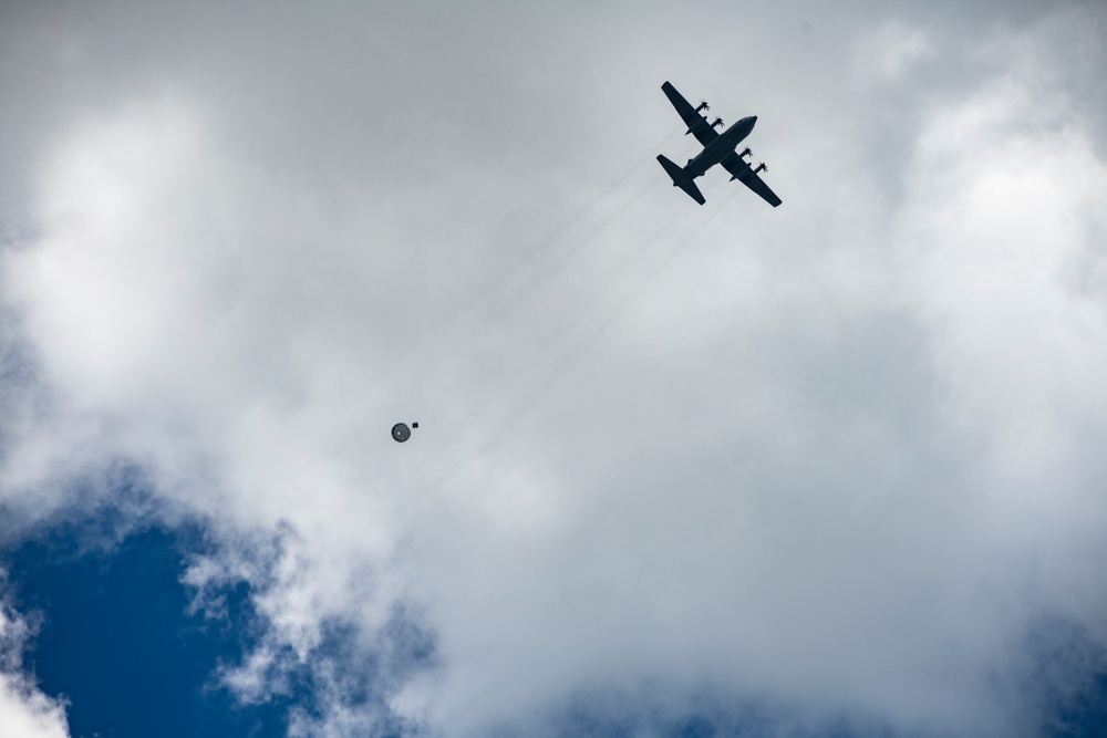 934th Airlift Wing C-130 Air Drops