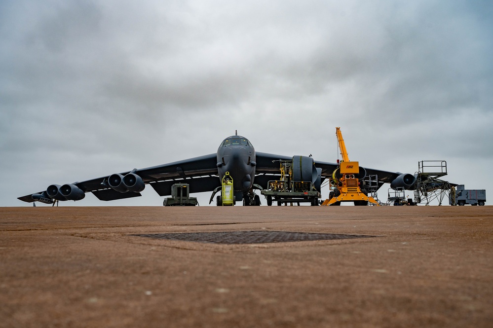 Maintainers conduct engine maintenance during BTF 25-1