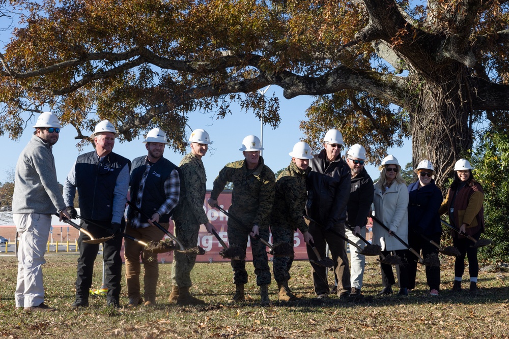 MCAS Cherry Point Breaks Ground for Library Facility