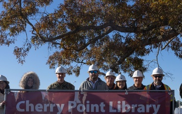 MCAS Cherry Point Breaks Ground for Library Facility