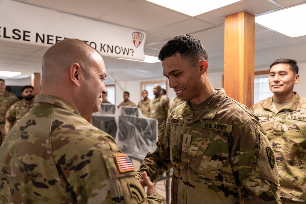 Chief Warrant Officer 2 Abel Burgos Promotion Ceremony (Nov. 23, 2024)