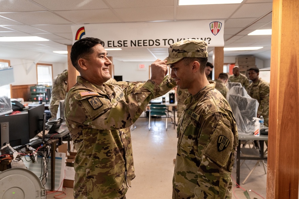 Chief Warrant Officer 2 Abel Burgos Promotion Ceremony (Nov. 23, 2024)