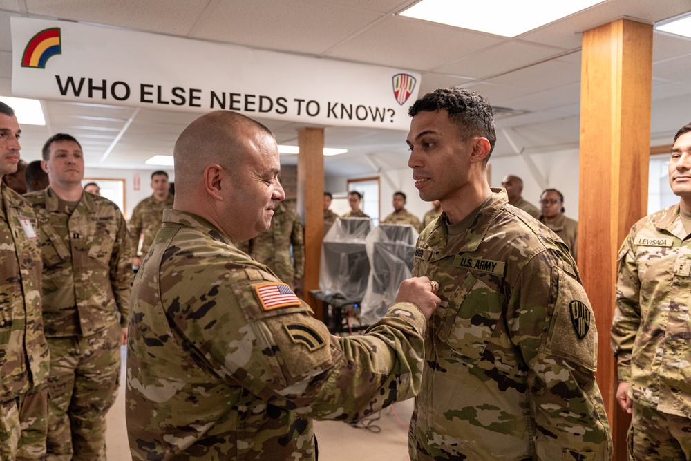 Chief Warrant Officer 2 Abel Burgos Promotion Ceremony (Nov. 23, 2024)