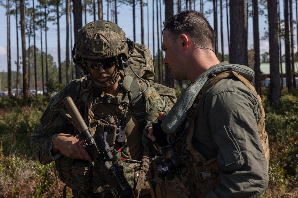 U.S. Marines with VMM-263 work alongside Royal Netherlands Army during Bold Quest 24