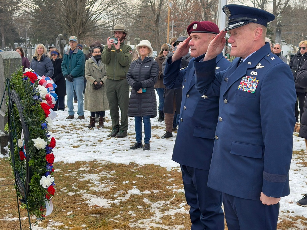 New York Air Guard honors Pres. Martin Van Buren