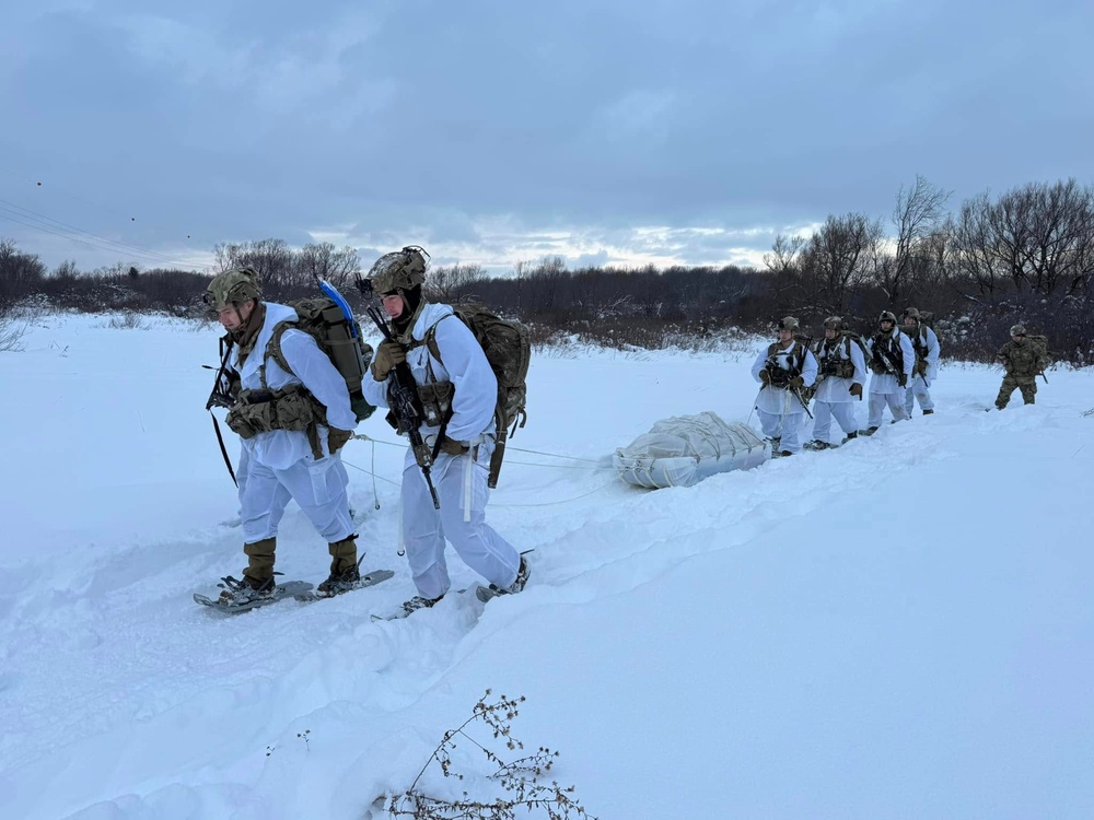 Commando Brigade Leaders Execute Cold Weather Training