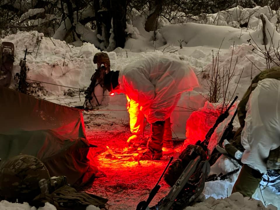 Commando Brigade Leaders Execute Cold Weather Training