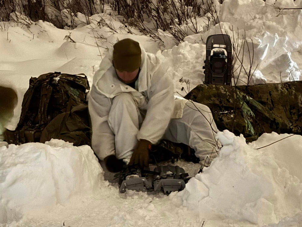 Commando Brigade Leaders Execute Cold Weather Training