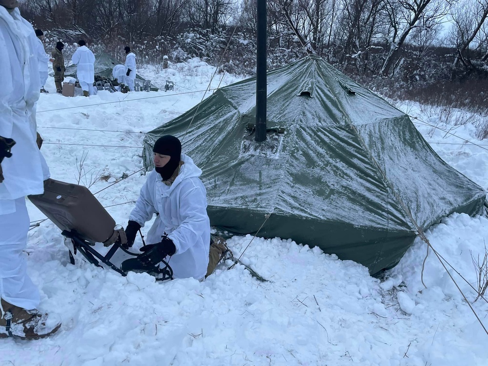 Commando Brigade Leaders Execute Cold Weather Training