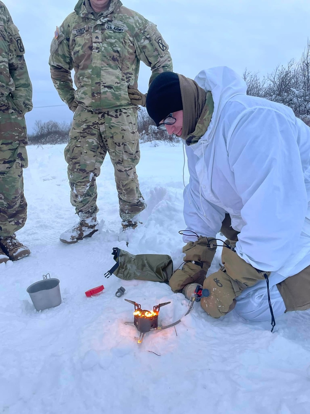 Commando Brigade Leaders Execute Cold Weather Training