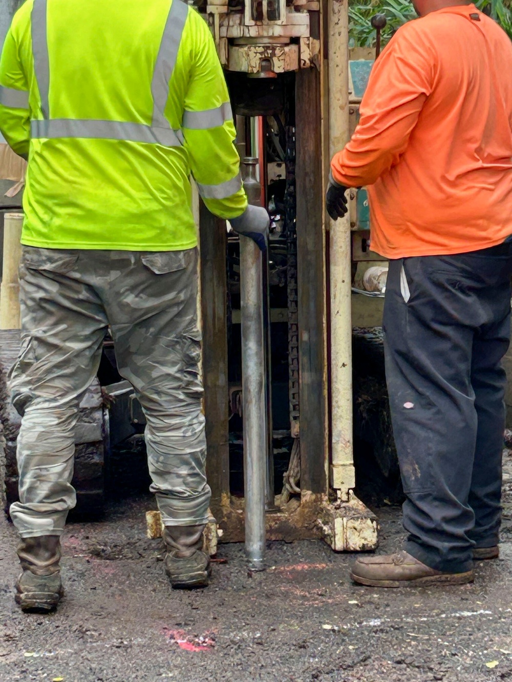 NCTF-RH Conducts Soil Sampling and Testing at Red Hill Bulk Fuel Storage Facility