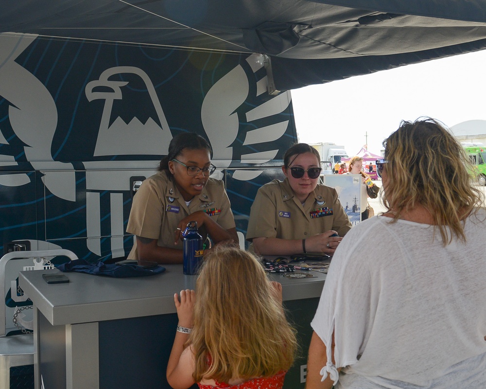 The Strike Group Launch at  the Blue Angels Homcoming Air Show 2024