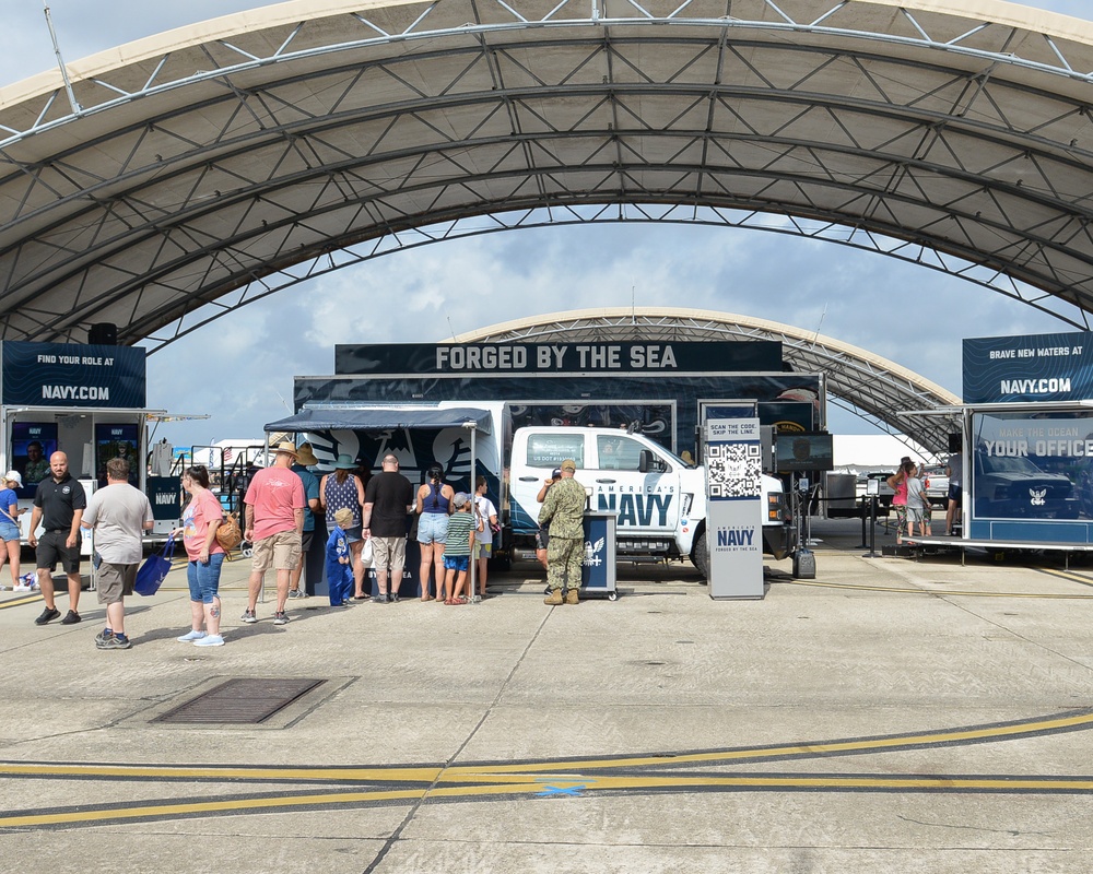 The Strike Group Launch at  the Blue Angels Homcoming Air Show 2024